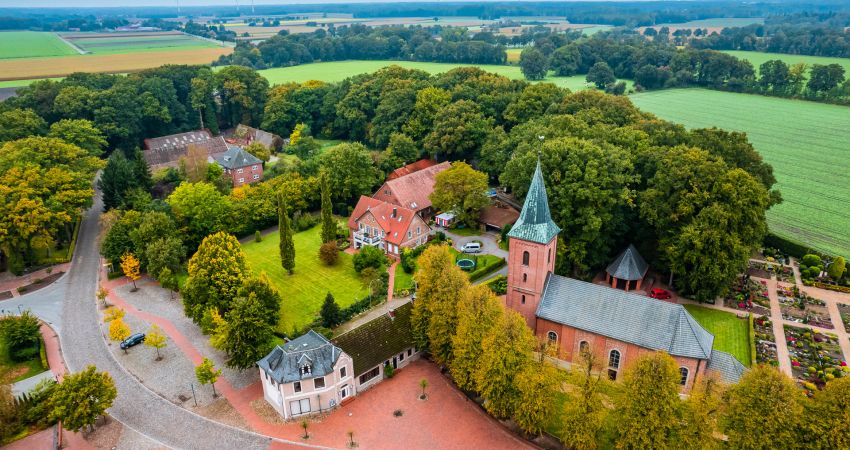 Idyllisch auf dem Land wohnen in Vestrup in der Gemeinde Bakum