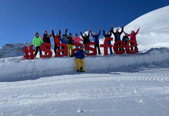 Gruppenfoto Skiclub Vechta Skipiste