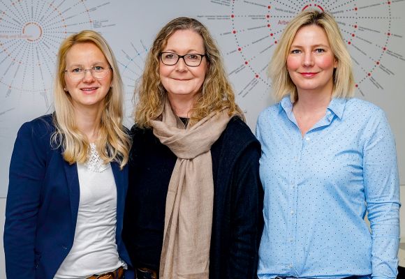 Katharina Drees, Anja Komossa und Stefanie Rolfes-Gröninger im Portrait